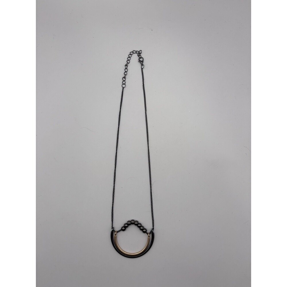 Paparazzi Necklace Two Tone Gold And Pewter Choker Length